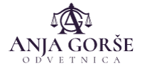Odvetnica Anja Gorše Logo